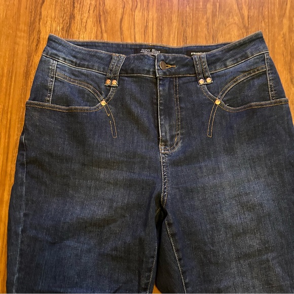 Classic Blue Women's Jeans Judy Blue Straight Leg 16w 16 - Picture 2 of 9